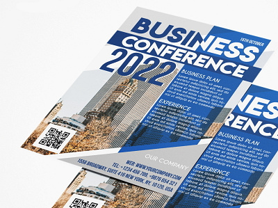 Free Business Flyer PSD Template business business conference business event business flyer business template design flyer flyer template free flyer free psd freebie printed psd template