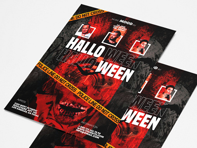 Free Halloween Flyer PSD Template