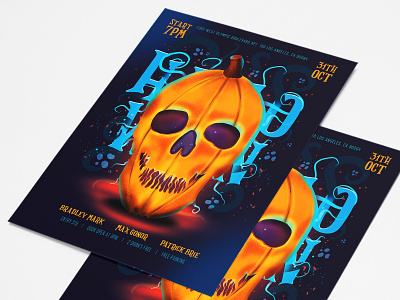 Free Halloween Flyer PSD Template all saints eve design event flyer flyer template free download free flyer free psd freebie halloween halloween flyer halloween invitation halloween party happy halloween holiday flyer illustration october 31 party flyer