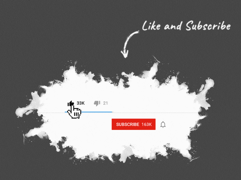 Youtube Subscribe Bell And Likes Reminder Template