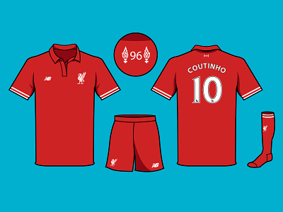 Liverpool FC Kit Concept football illustration liverpool soccer