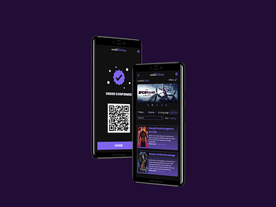 "mobileTicketing" App UI design