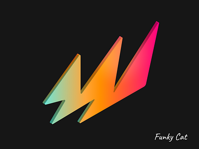 Funky Cat : Logo Design