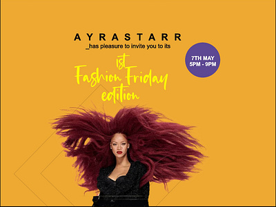 Fashion flyer from Toyo design 3d branding graphic design logo motion graphics ui