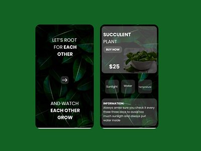 Plant App design concept 
By Toyo graphics