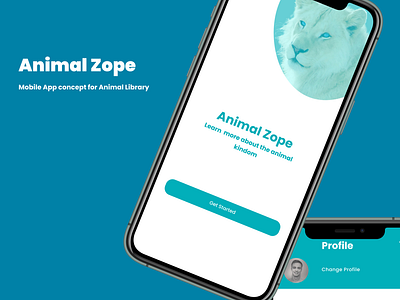 Animal Zope branding graphic design ui