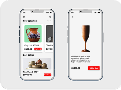 Daily UI #012 - E-Commerce app design illustration ui vector