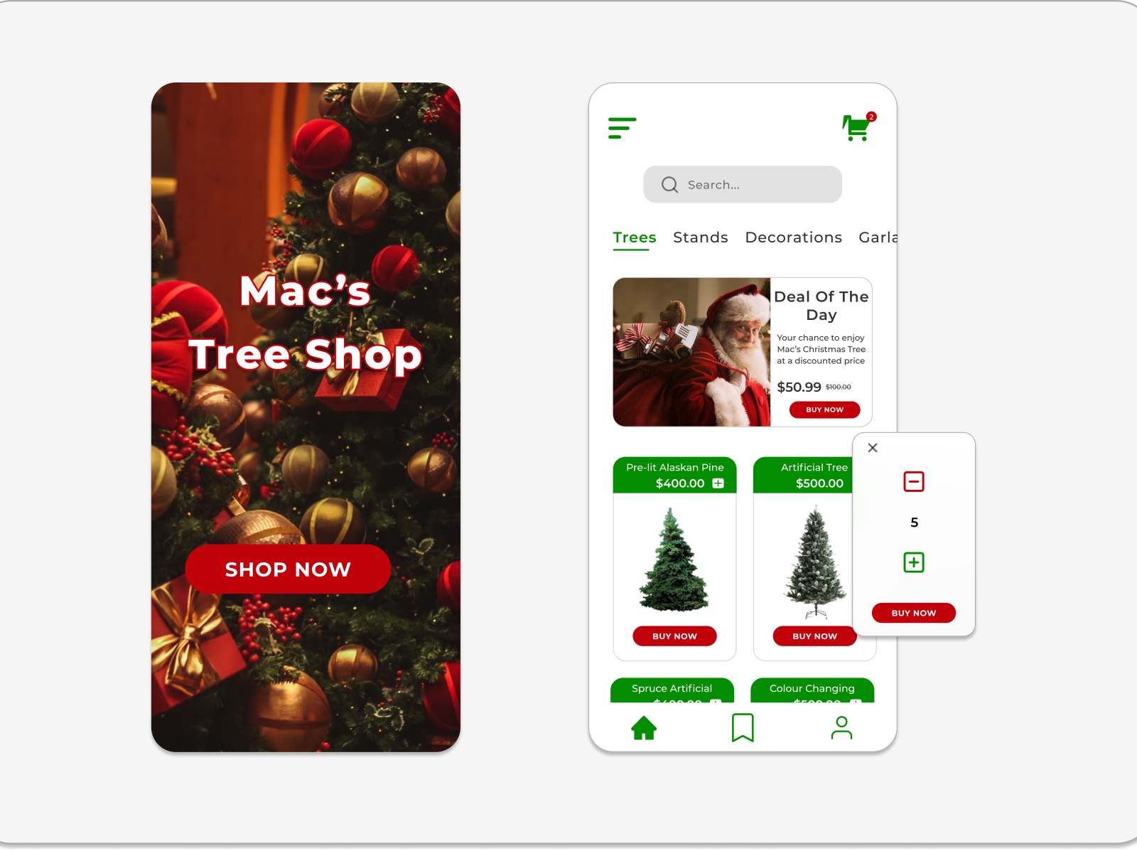 Christmas Tree Shop by chiamaka onyejegbu on Dribbble