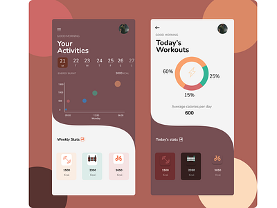 Daily UI Day 047 - Activity feed design ui ux