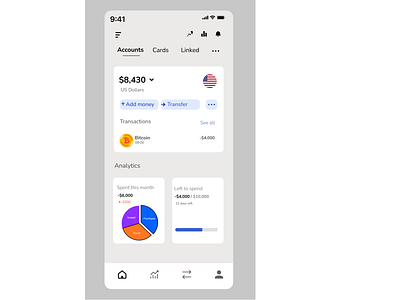 Daily UI Day 066 - Statistics design ui ux