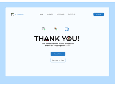 Daily UI Day 077 - Thank you design ui ux