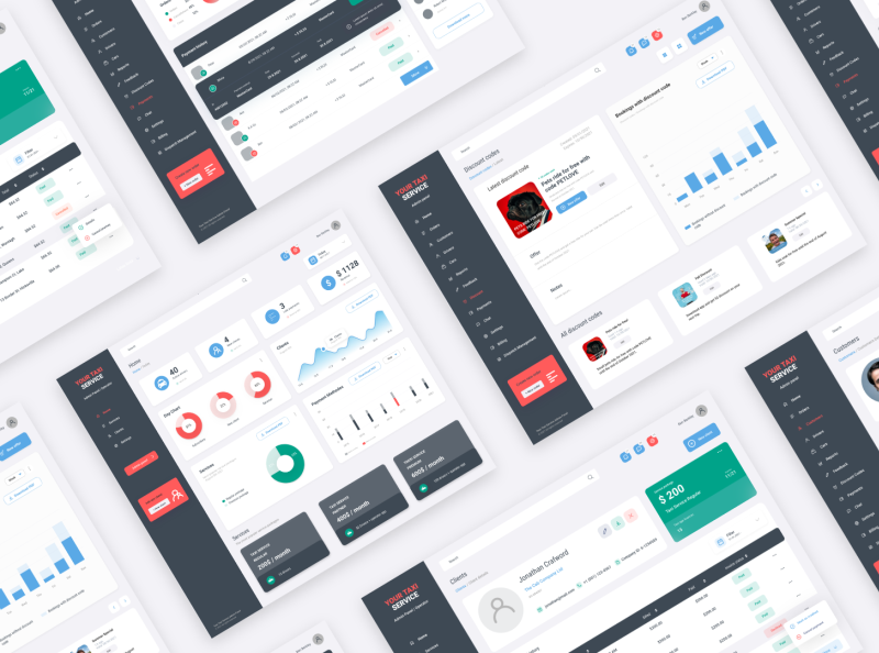 WEB APP UI DESIGN by Boccholie Design on Dribbble