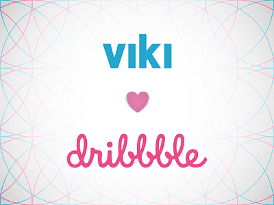 Viki ❤ Dribbble debut love team viki