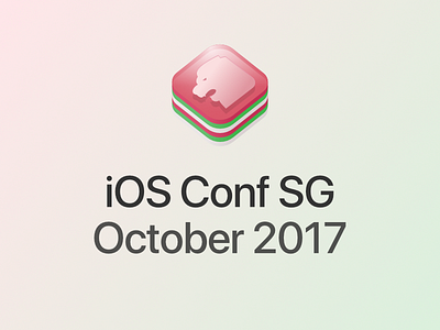 iOS Conf SG - logo proposal conference ios iosconf iosconfsg logo singapore