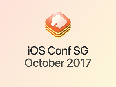 iOS Conf SG - logo proposal 2nd iteration