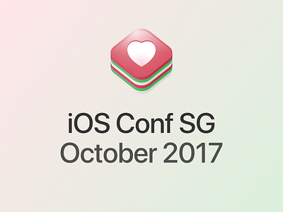 iOS Conf SG - logo proposal 3rd iteration