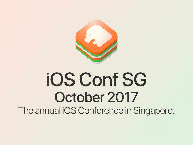 iOS Conf SG - logo proposal 4th iteration logo singapore conference ios iosconf iosconfsg