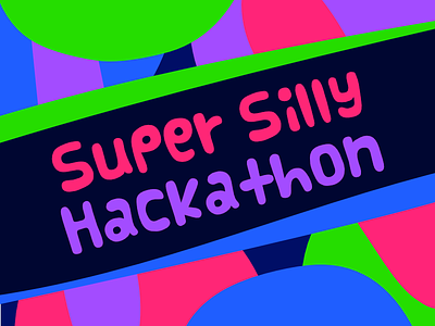 Super Silly Hackathon branding branding hackathon logo silly ssh