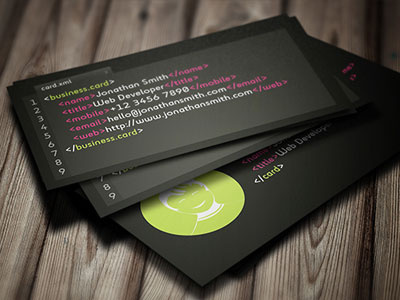 Developer Business Card 2