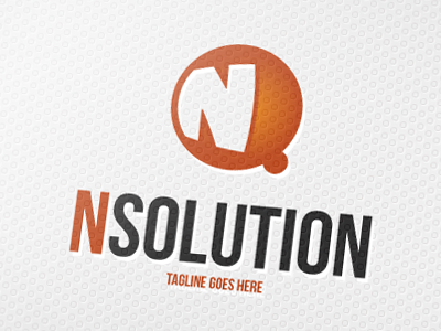 N Solution Logo balloon clean eps letter n logo modern professional simple simply unique vector