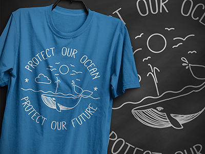 Download Protect Our Ocean Protect Our Future By Artnook On Dribbble