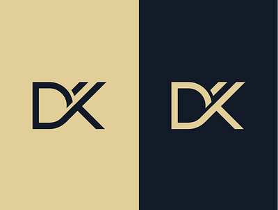 DK MONOGRAM branding design graphic design icon letter lettering logo logos monogram typography typograpy vector