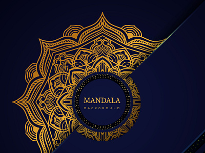 Mandala Background design ornamental