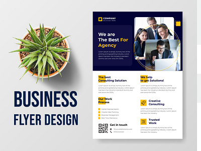 Minimal Business Flyer design modern
