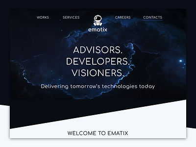 Web-site of Ematix consulting company