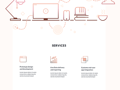 Connected Copper Landing page