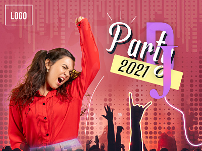 Dj Party 2021 facebook ad post design
