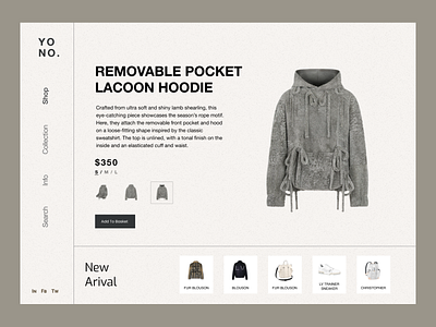 Hoodie Product Page