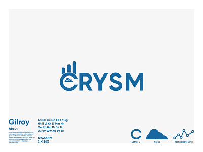 CRYSM Logo Design attractive branding creative design graphic design logo stunning unique