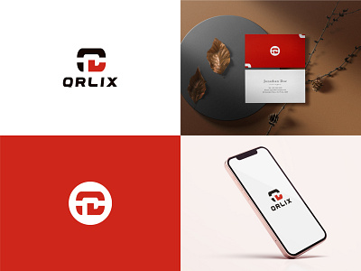 QRLIX App Logo app logo attractive beautiful branding business logo graphic design logo merchant payment stunning unique vector