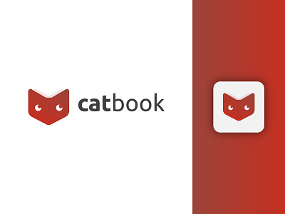 Catbook Logo | Business Logo | Modern Logo attractive beautiful book branding business design logo stunning unique