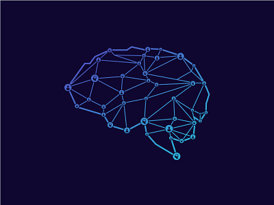 Creative Brain | Connecting Thinking polygon