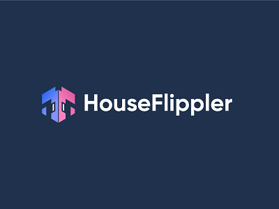 Real Estate Logo -House / Flipper / Home brand identity design branding creative logo flipper flipping logo logodesigner negative space real real estate visual identity design