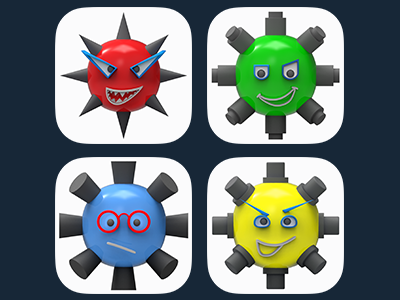Bombermac iOS Game - Mines
