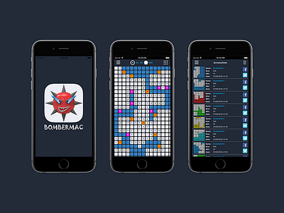 Bombermac - iOS Puzzle Game bombermac game ios minesweeper puzzle