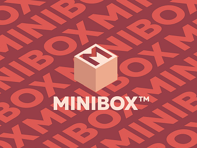 MINIBOX branding design illustration logo logotype mark typography