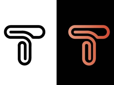 T letter logo graphic design illustration letter logo logo motion graphics vector