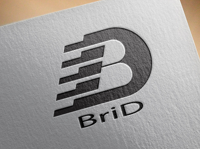 Logo Name: BriD 3d branding design graphic design illustration logo vector