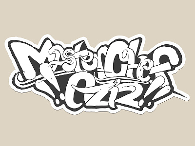 MAster CHef Aziz Sticker graf graff graffiti graffitiart sticker street streetart urban word