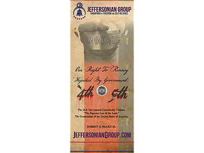 Conference Poster for Jeffersonian Group amendment freedom jefferson jeffersonian libertarian
