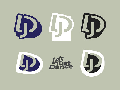 Lets just Dance Set 2 brand mark type