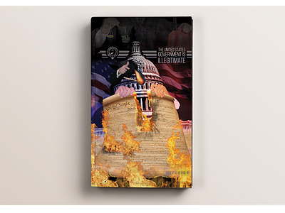 Illegitimate Book Cover: Front constitution democrat donald donald trump government irs republican states tax trump united united states government