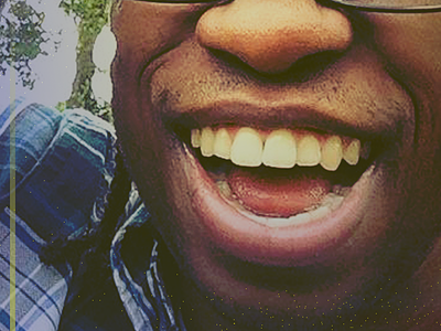 Tron Joy Panel IV african american bright glasses joy smile