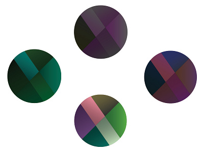 colored-gradient & line study colors gradient lines
