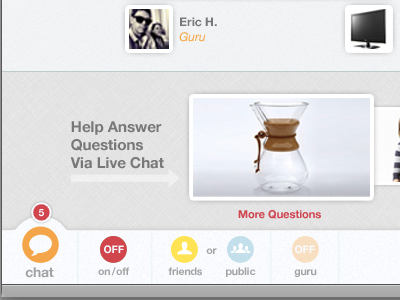 Chat Bar chat ui