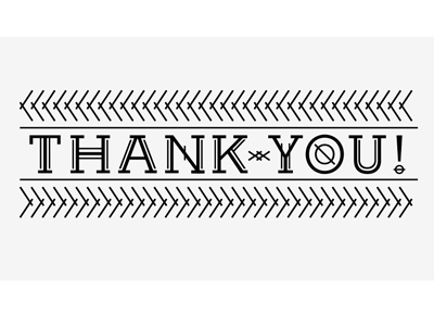 Thank You Stamp WIP #2 archer custom type stamp thank you thank you notes wedding wedding design work in progress